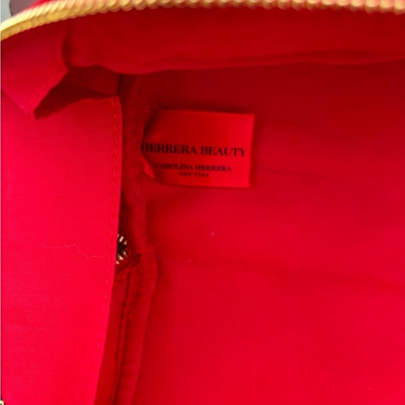 Carolina Herrera Red Cosmetic Bag - Picture 4 of 5